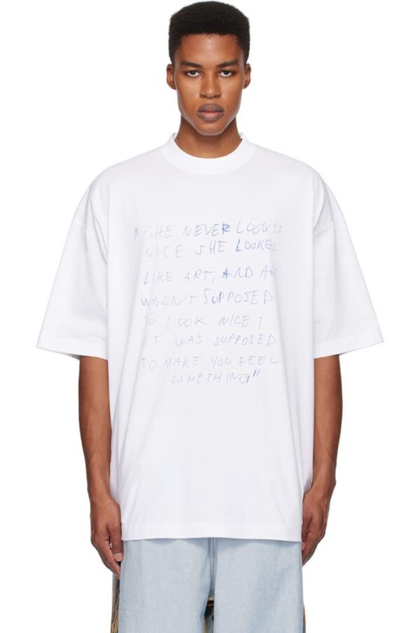 Vetements She Never Looked Nice' Oversized T-shirt - Image 3