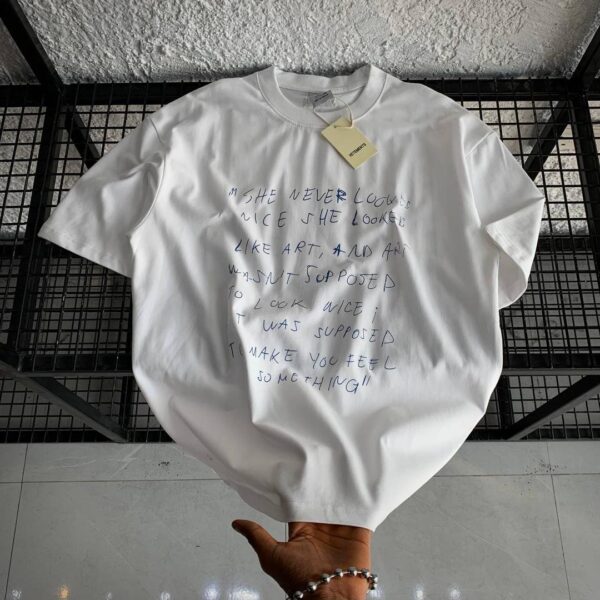 Vetements She Never Looked Nice' Oversized T-shirt - Image 2